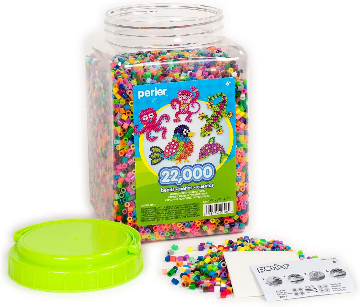 Fuse Beads Jar