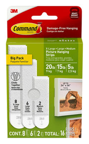 Picture Hanging Strips Set