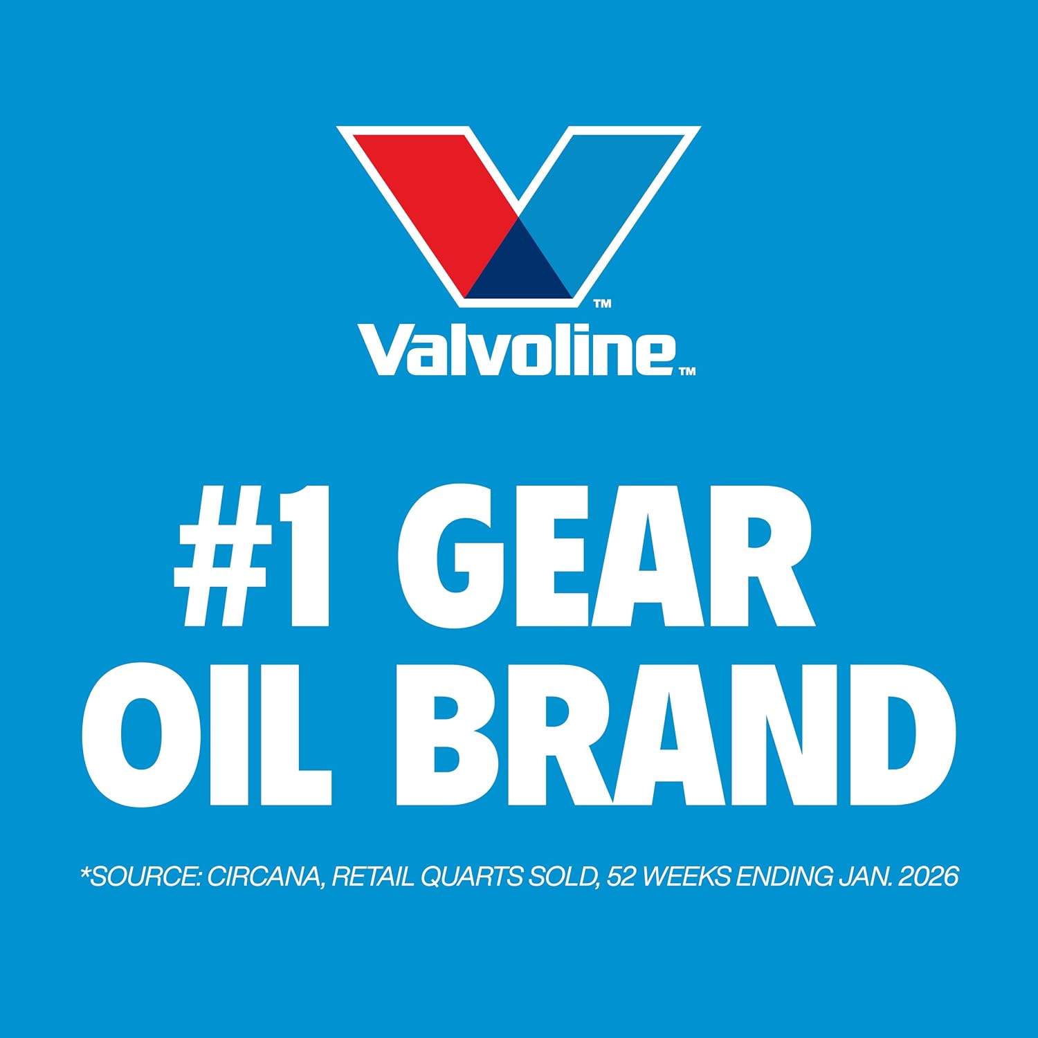 Valvoline FlexFill 75W-90 Full Synthetic Gear Oil – 1 Qt, 4-Pack