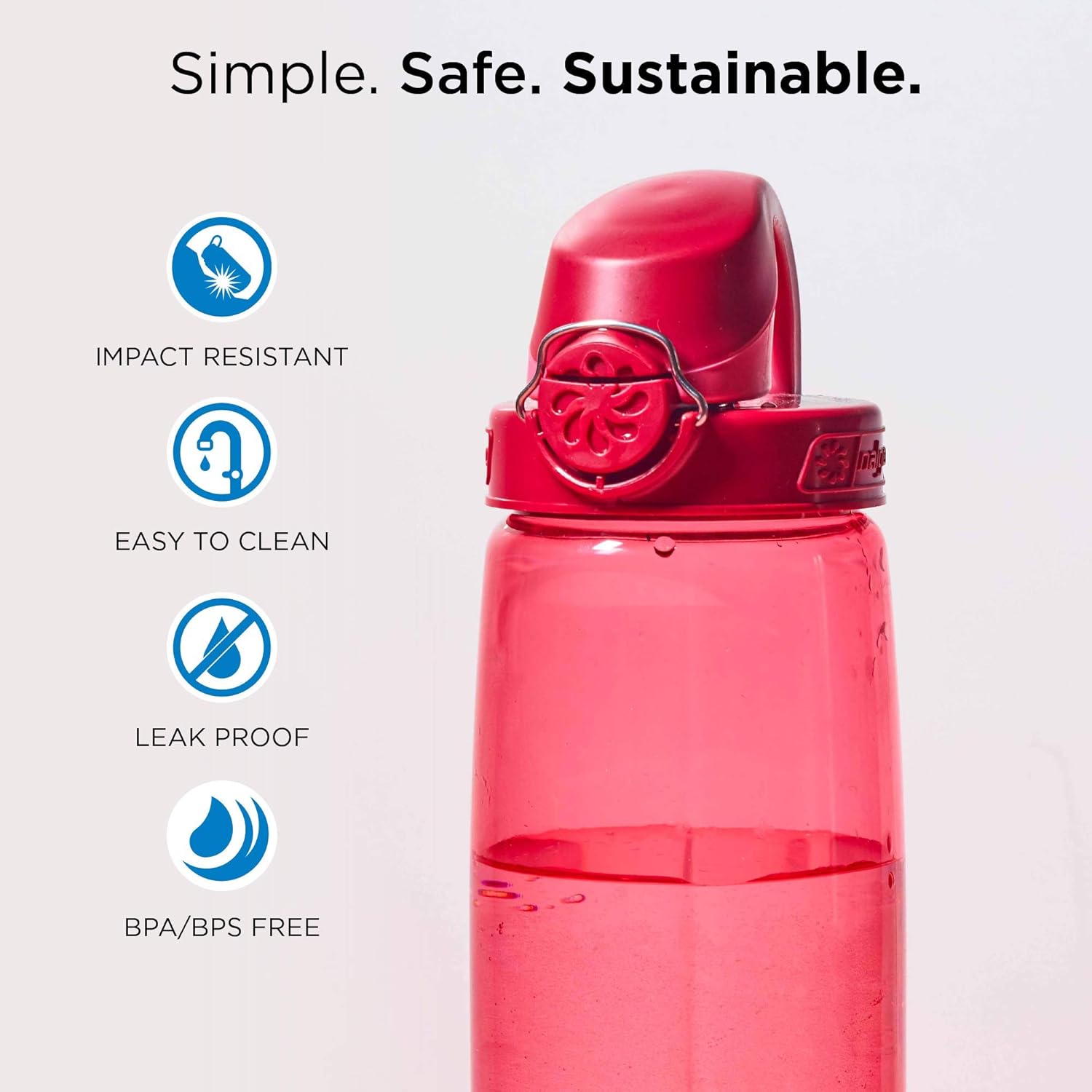 BPA-Free Flip-Top Water Bottle Replacement Cap