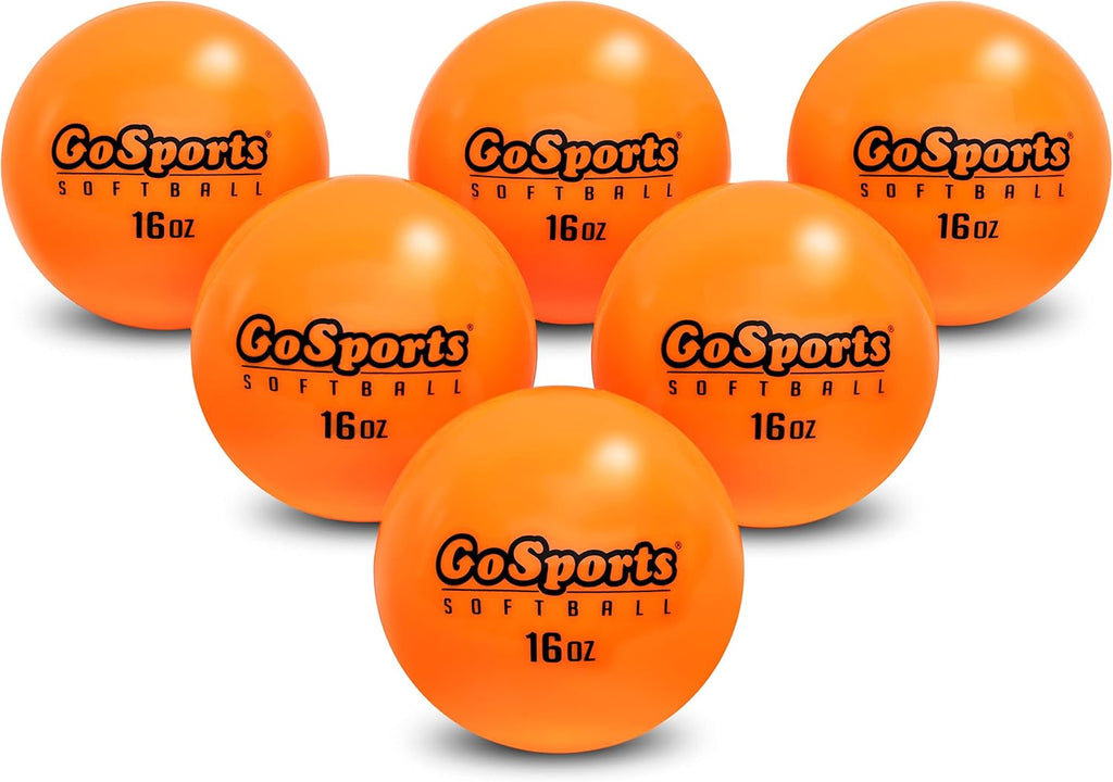 Weighted Training Softballs – 6 Pack