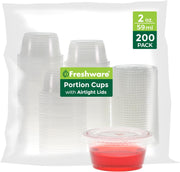Plastic Portion Cups Set