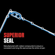 Engine Oil Pan Gasket Set for Select Full-Size Pickups