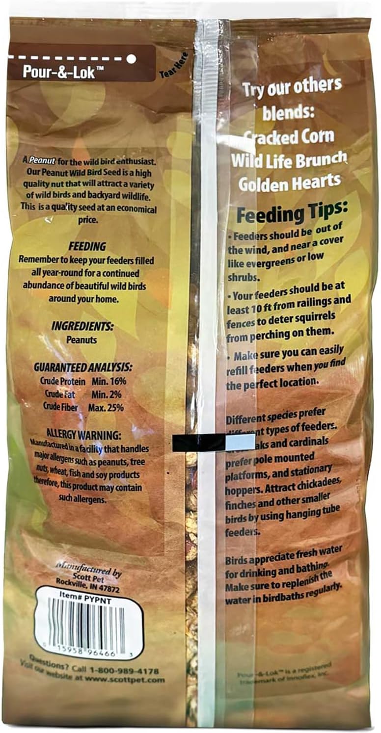 Whole Peanut Bird Food