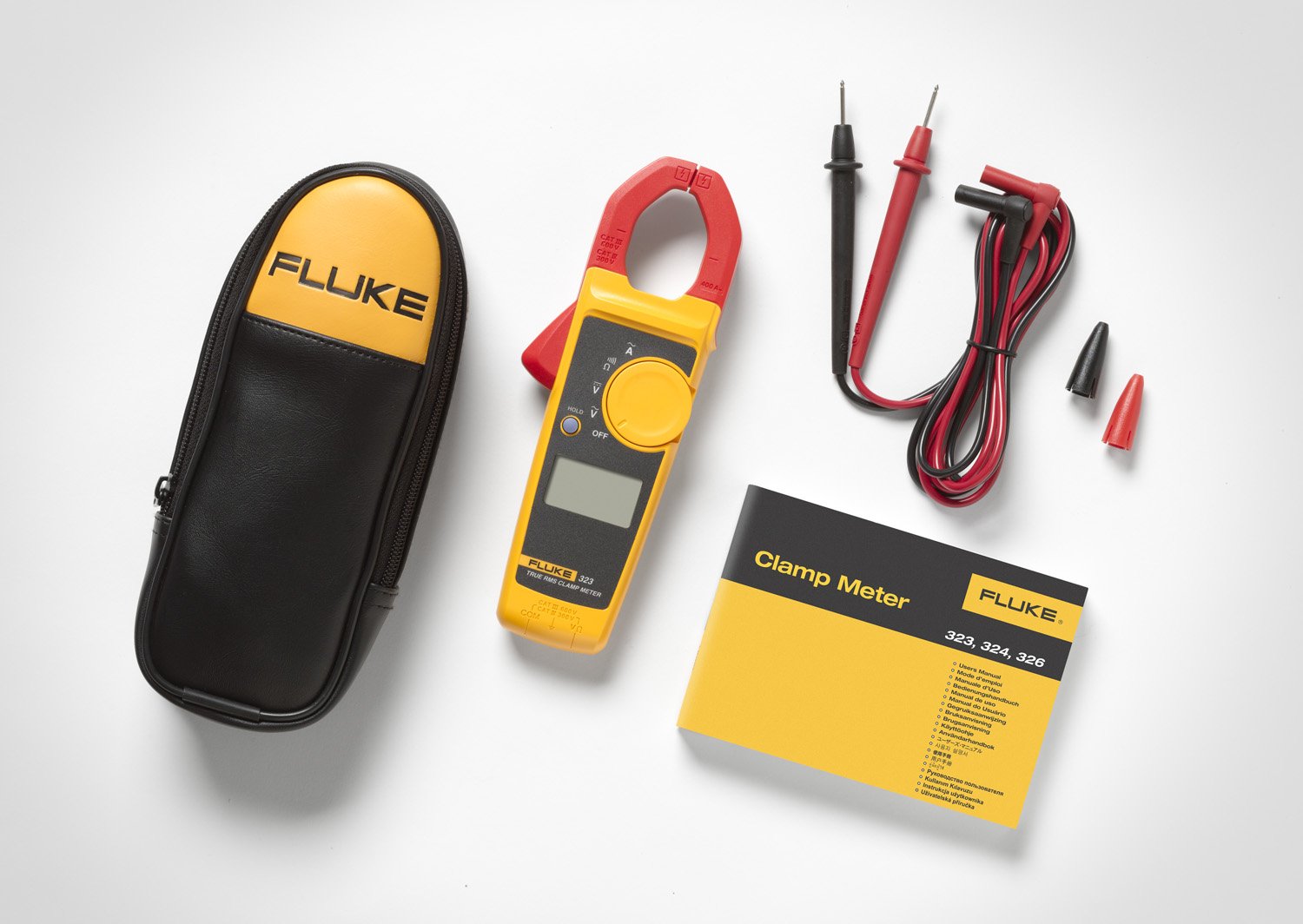 323 True RMS Clamp Meter, 400A AC, 600V