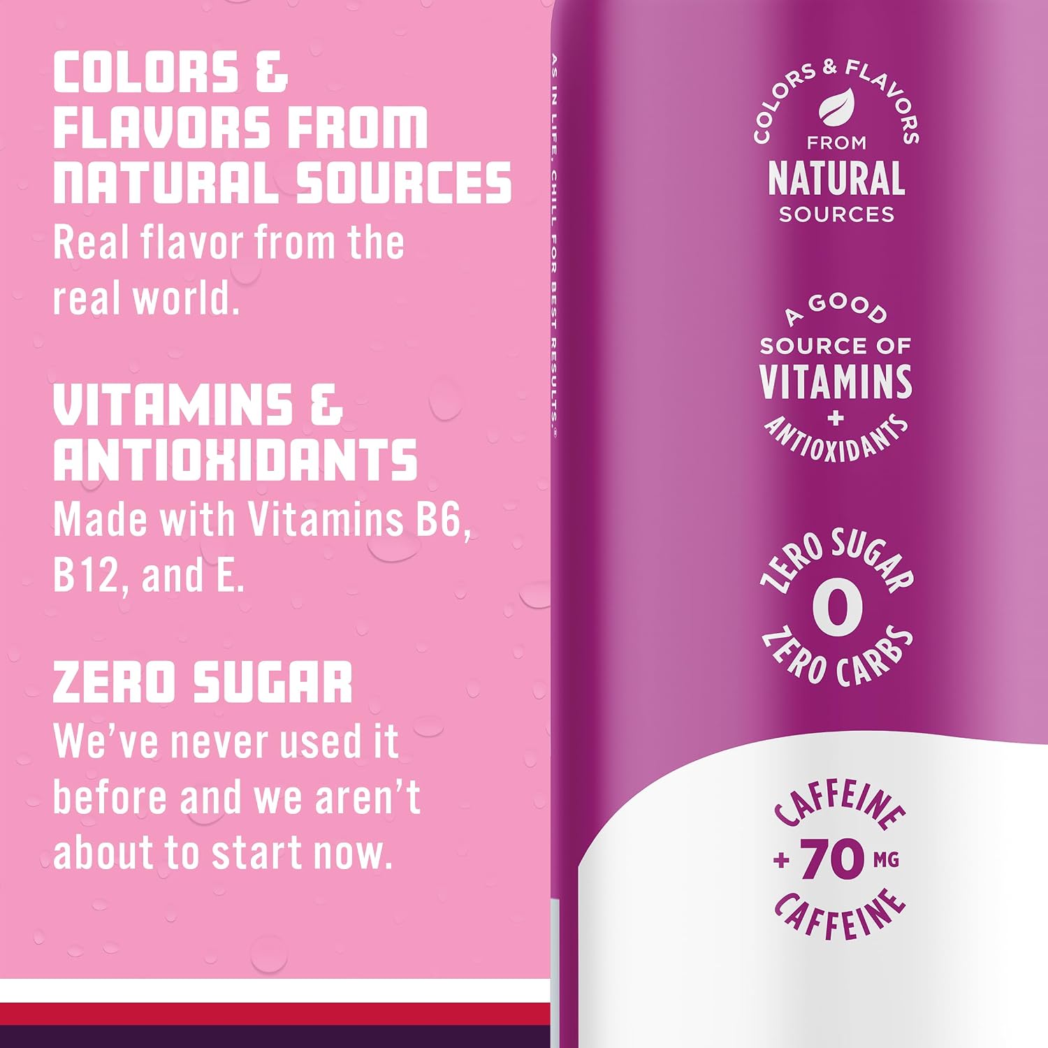 Black Raspberry Caffeinated Water