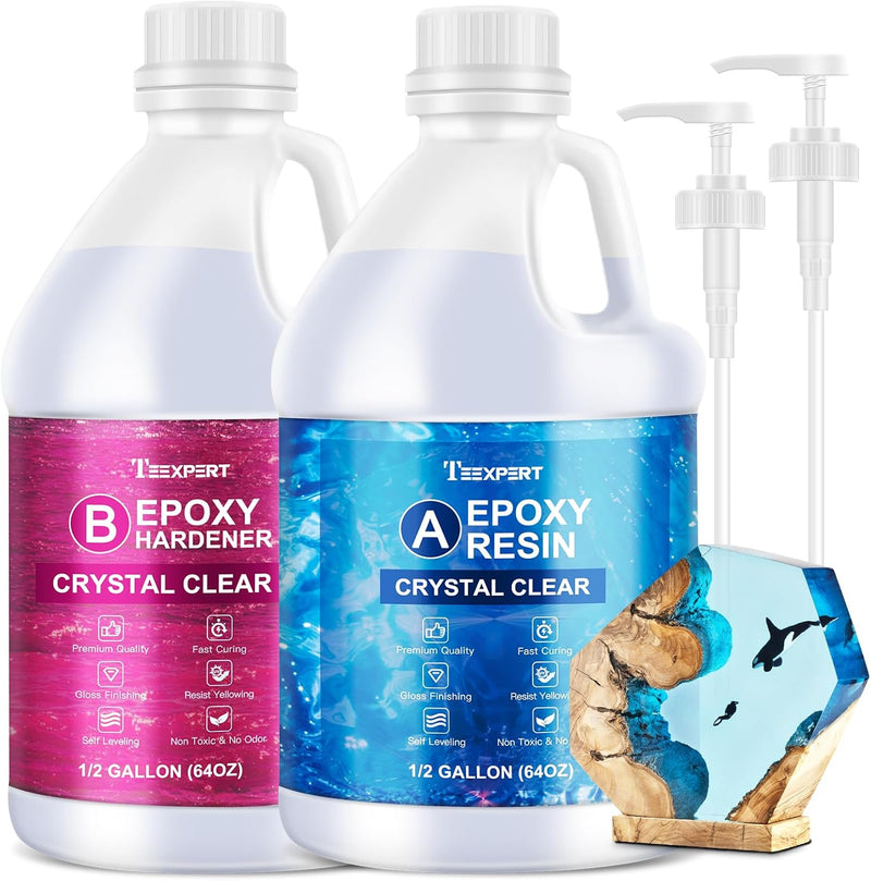 Crystal Clear Epoxy Resin Kit