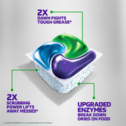 Platinum Plus Dishwasher Pods, Mountain, 62 Count