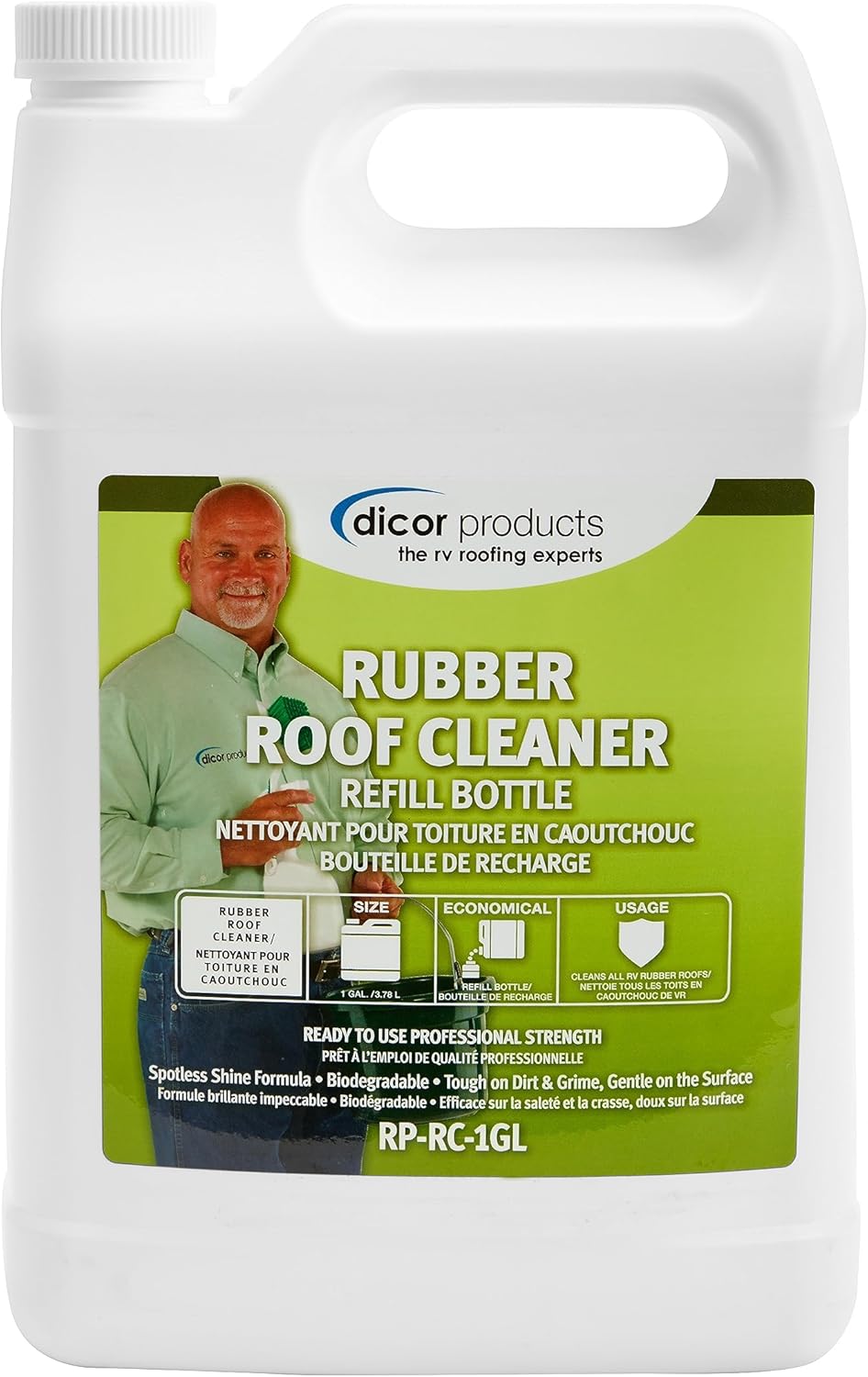 Deep-Cleaning RV Roof Cleanser Refill – 1 Gallon