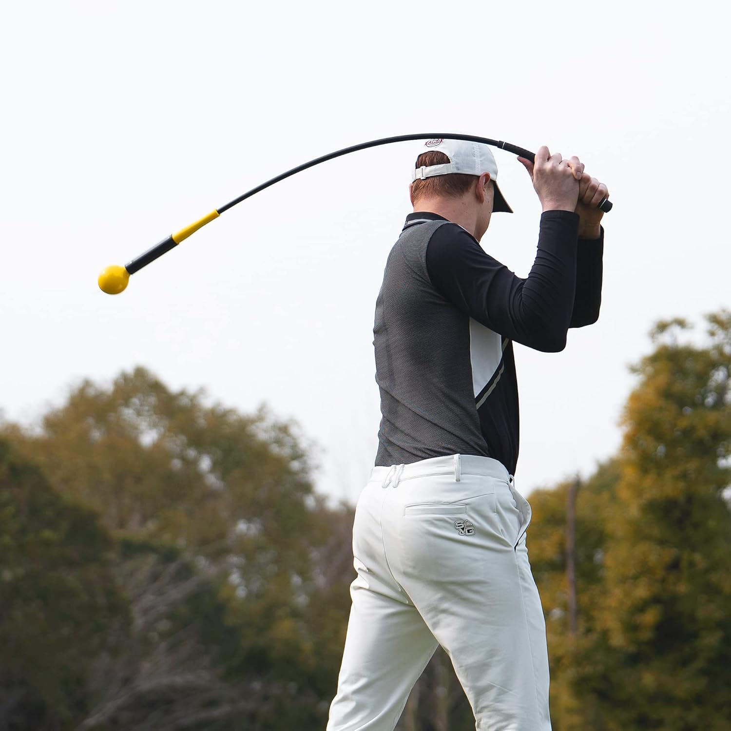Golf Swing Trainer & Warm-Up Practice Stick