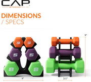 CAP Barbell Neoprene Dumbbell Weights – Pairs & Sets