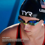 Low Profile Racing Swim Goggles
