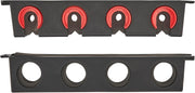 4-Rod Twist Lock Fishing Rack