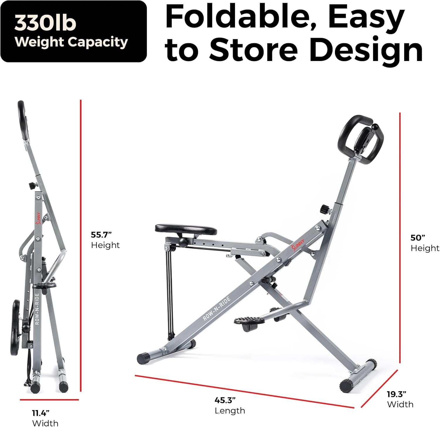 Foldable Squat Assist Trainer for Glutes & Legs