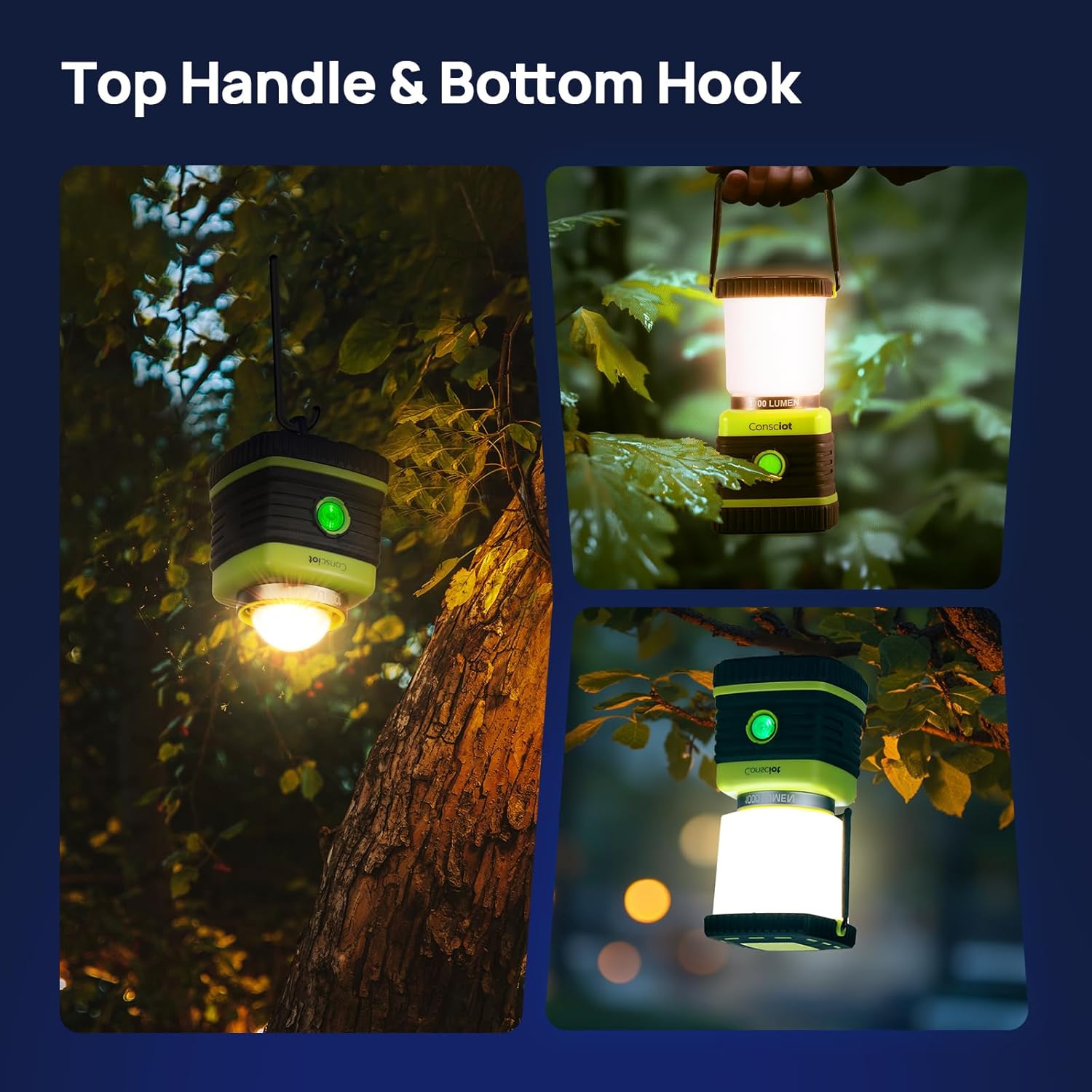 LED Camping Lantern 2-Pack