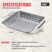Deluxe Grill Basket
