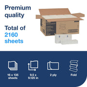 Soft Multifold Paper Hand Towels – 16 Pack