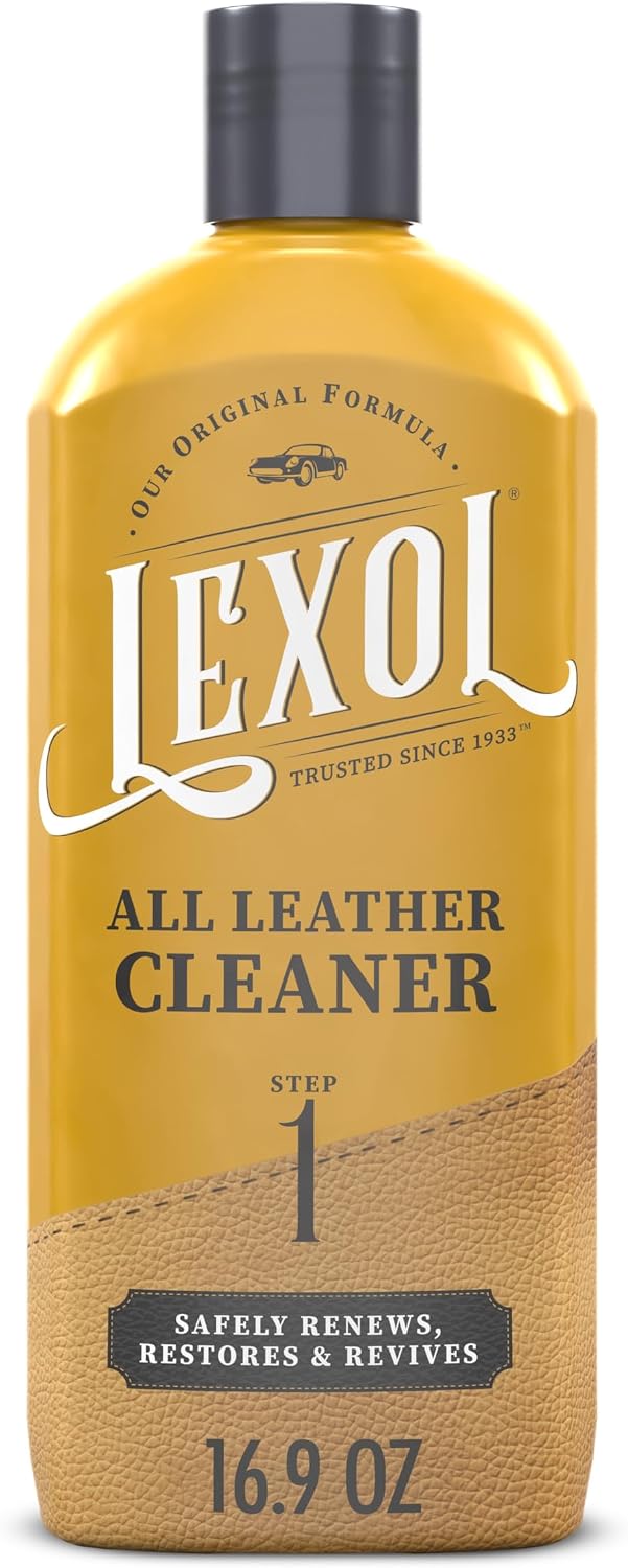Lexol Leather Cleaner & Conditioner Kit – 2-Step, 16 Oz Each