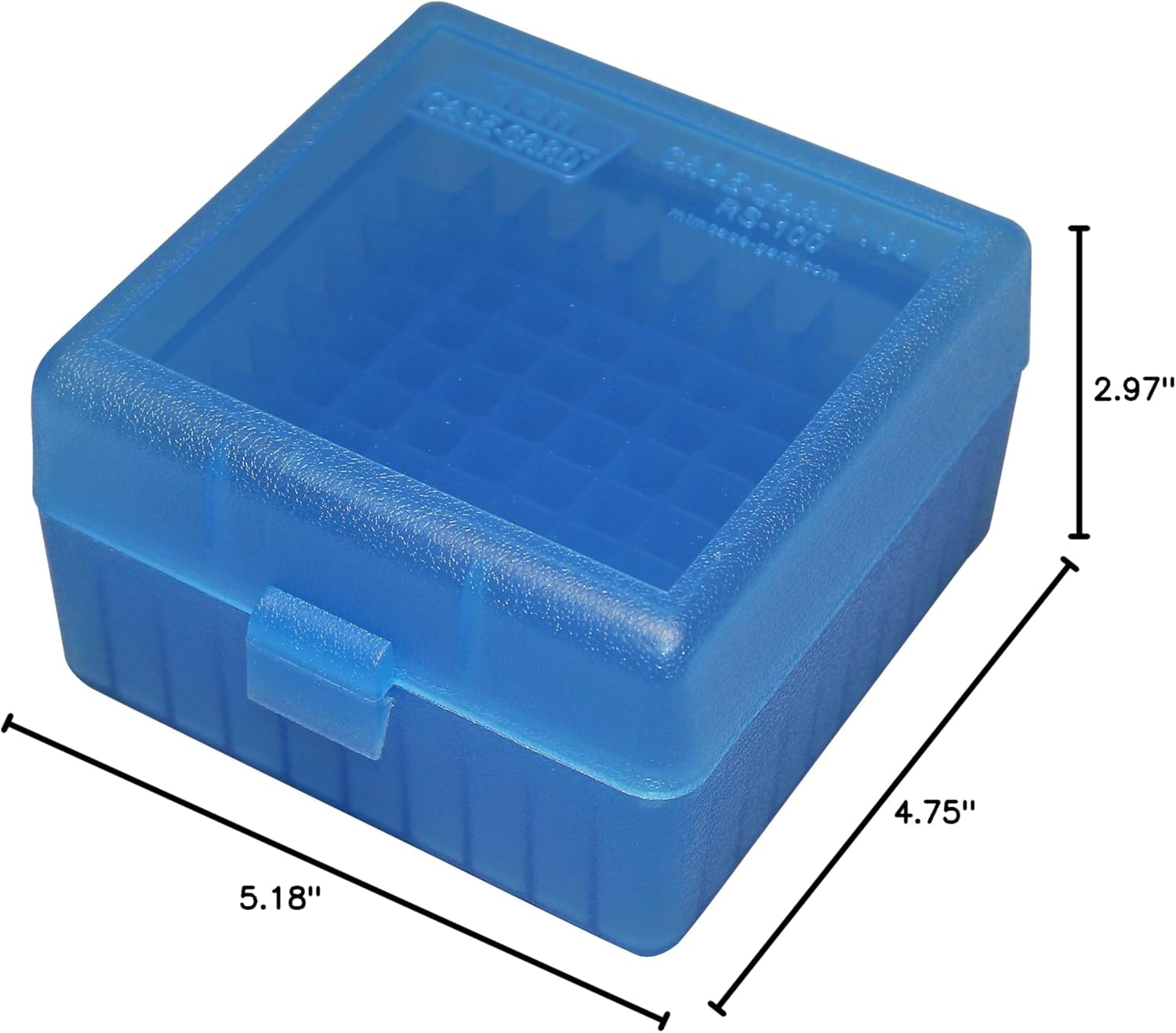 100-Round Rifle Ammo Storage Box