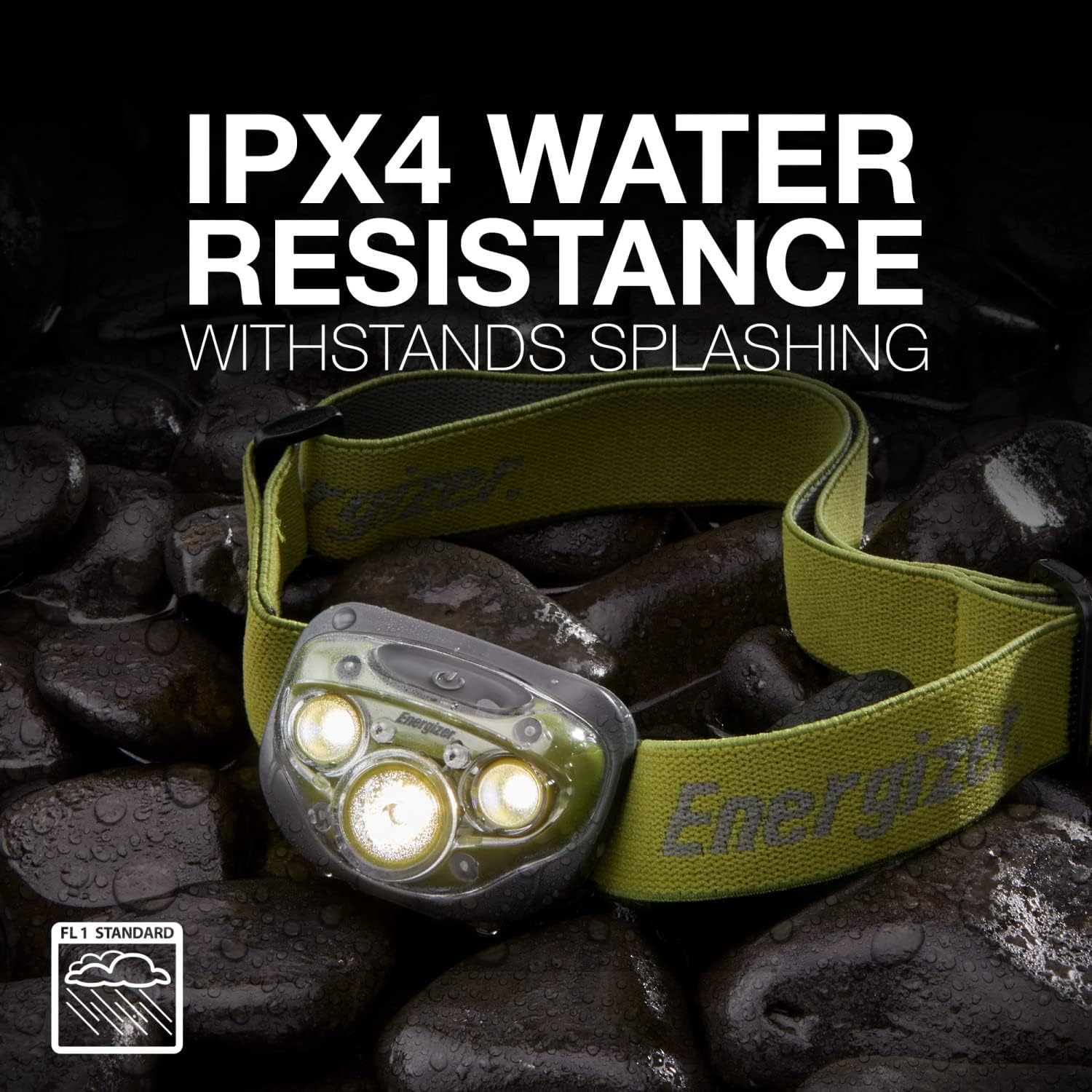 Energizer PRO-260 LED Headlamp – IPX4 Water Resistant