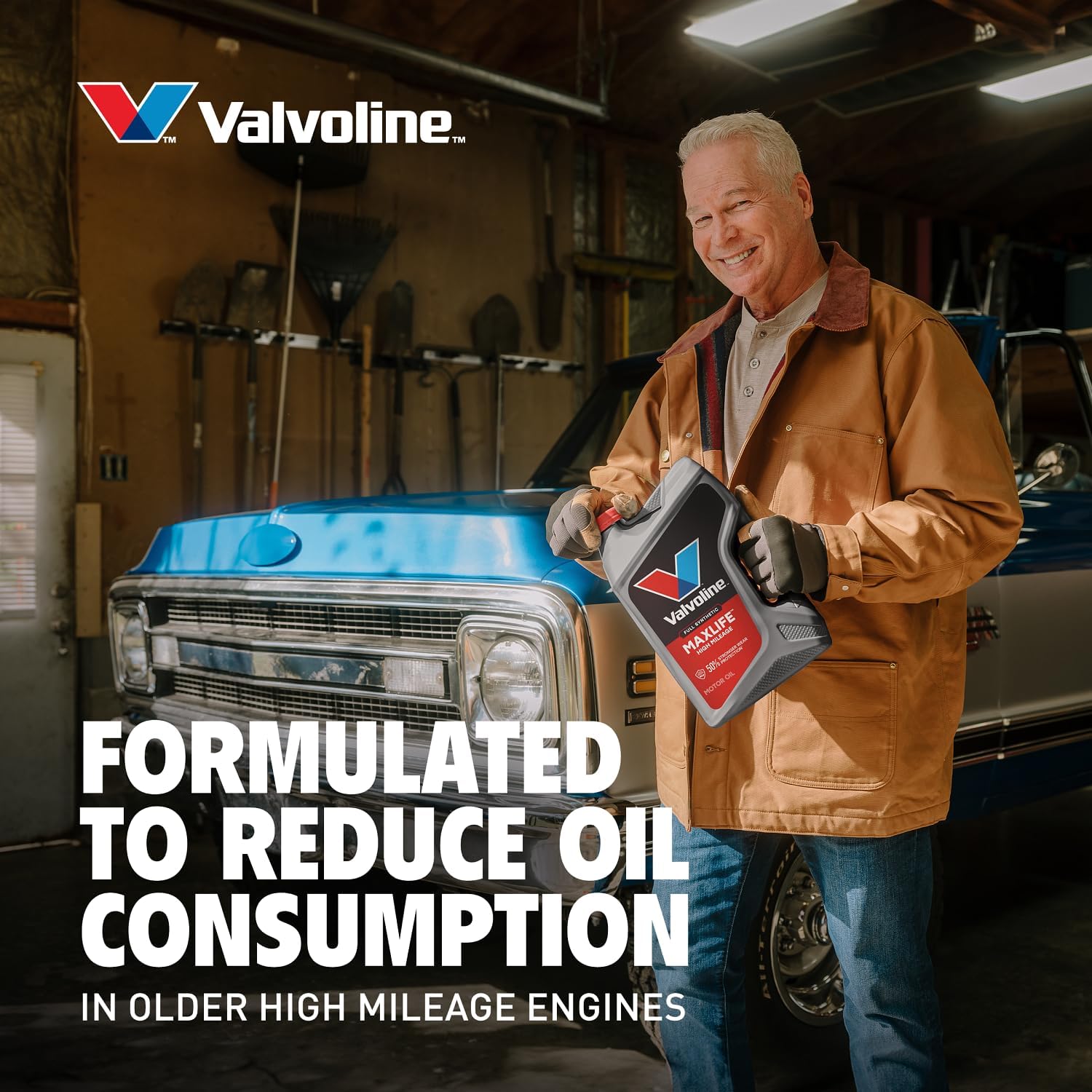 Valvoline MaxLife High Mileage Full Synthetic 5W-20 Motor Oil – 5 QT