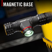 1200 Lumen Rechargeable Dual Power LED Headlamp