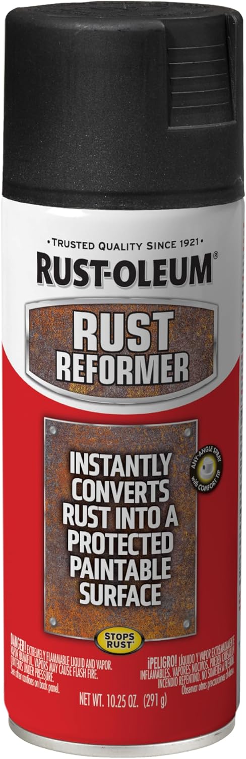 Rust-Oleum Stops Rust Rust Reformer Black Spray – Corrosion Protection