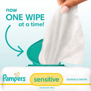 Sensitive Fragrance-Free Baby Wipes – 1344 Count, 24 Flip-Top Packs