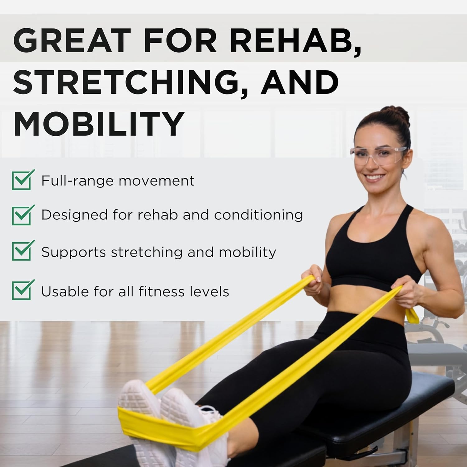 Resistance Bands Set for Exercise & Physical Therapy