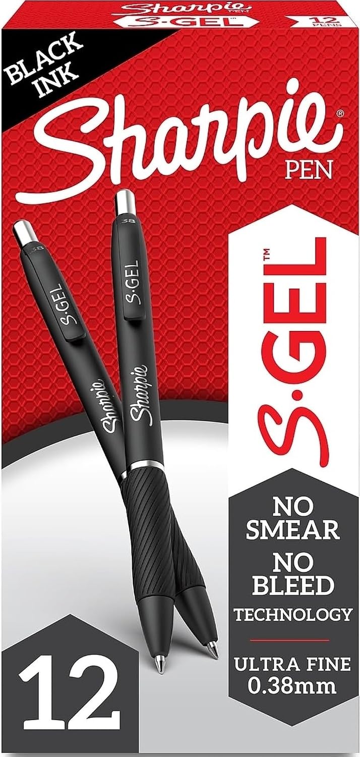 Sharpie S-Gel Pens Ultra Fine Point 0.38mm