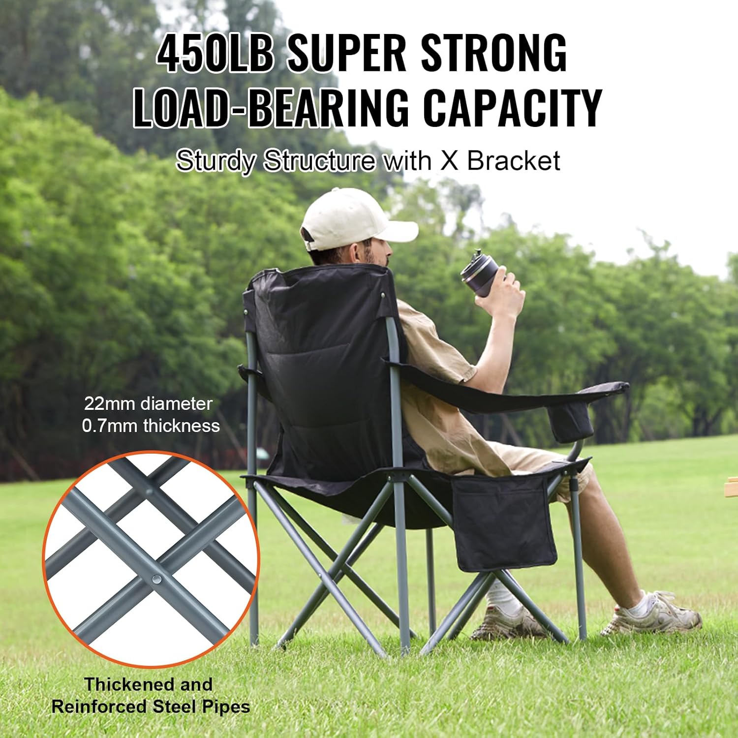 Oversized Folding Camping Chair