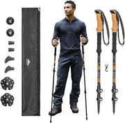 Lightweight Aluminum Trekking Poles with Tip Kit