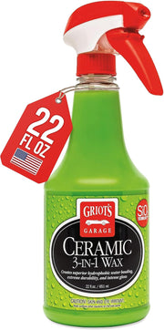 Griot’s Garage Ceramic 3-in-1 Wax – SiO₂ Spray, 22 Oz