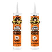 100% Silicone Sealant – 2 Pack