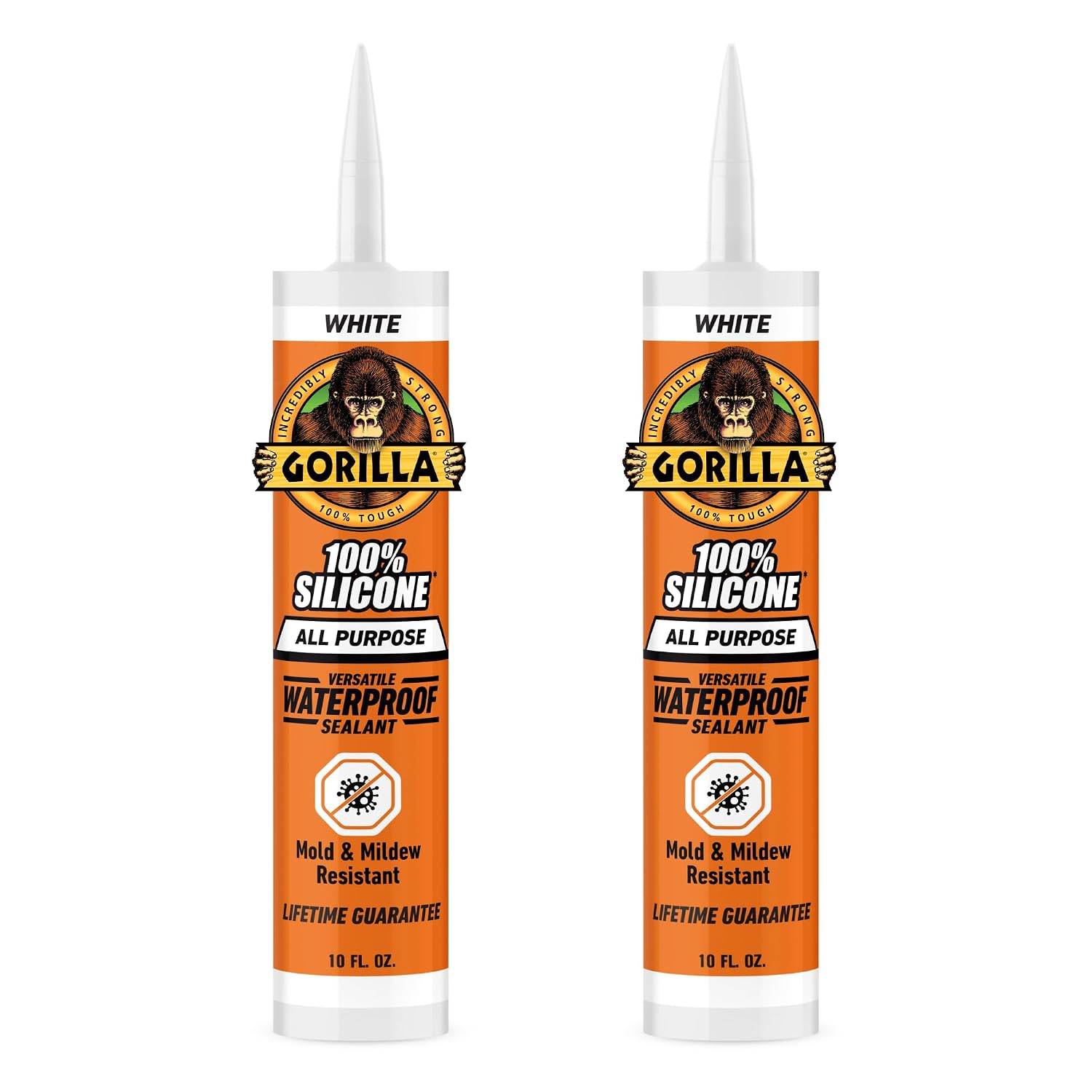 100% Silicone Sealant – 2 Pack