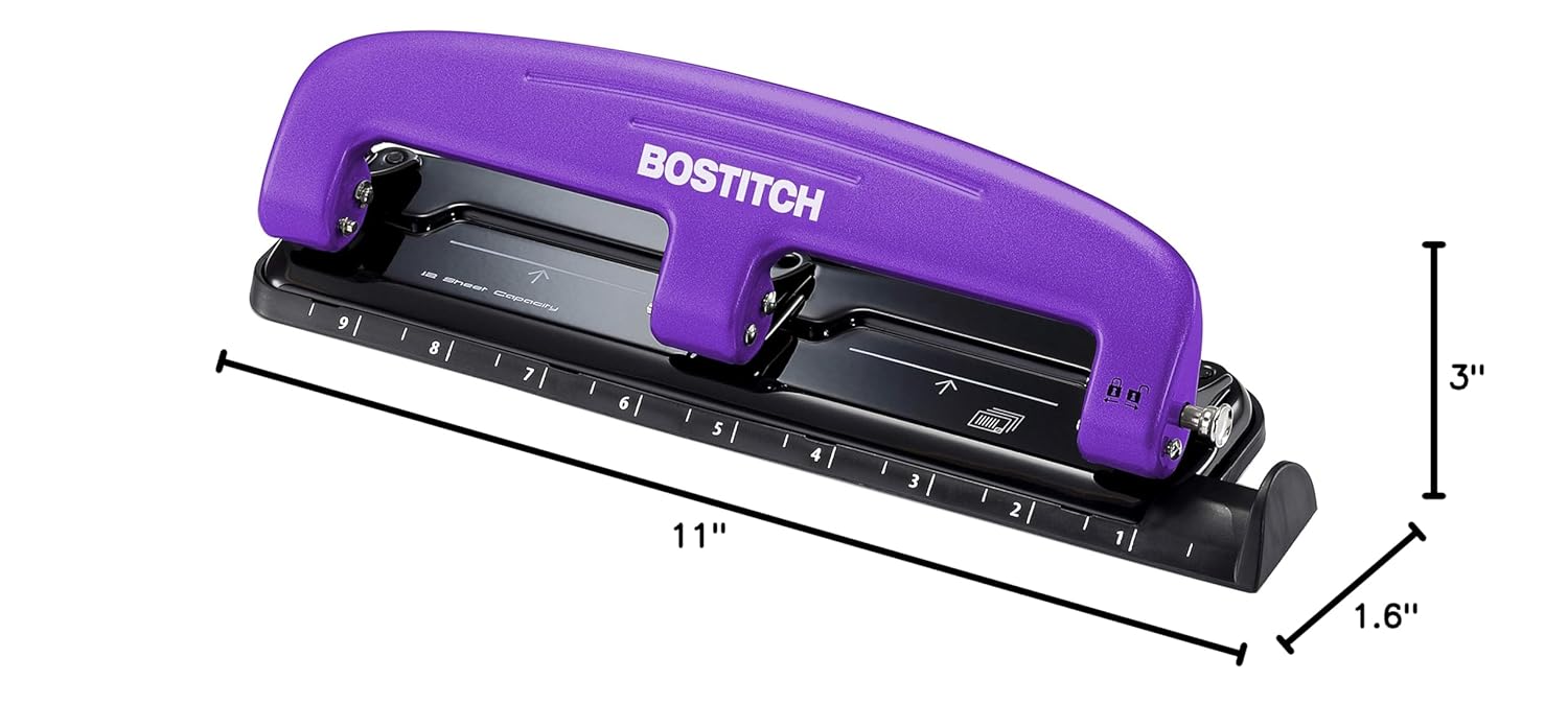 Reduced Effort 3-Hole Punch