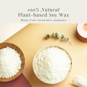 Natural Soy Wax Flakes for Candle Making – 10 lb