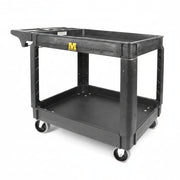 Heavy Duty 2-Shelf Utility Service Cart