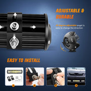 12-Inch 300W Triple-Row LED Light Bar – 30,000 Lumens