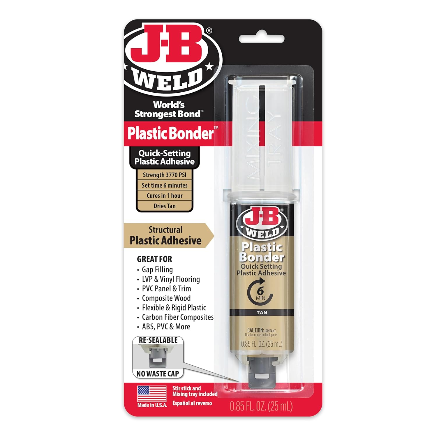 Plastic Structural Adhesive