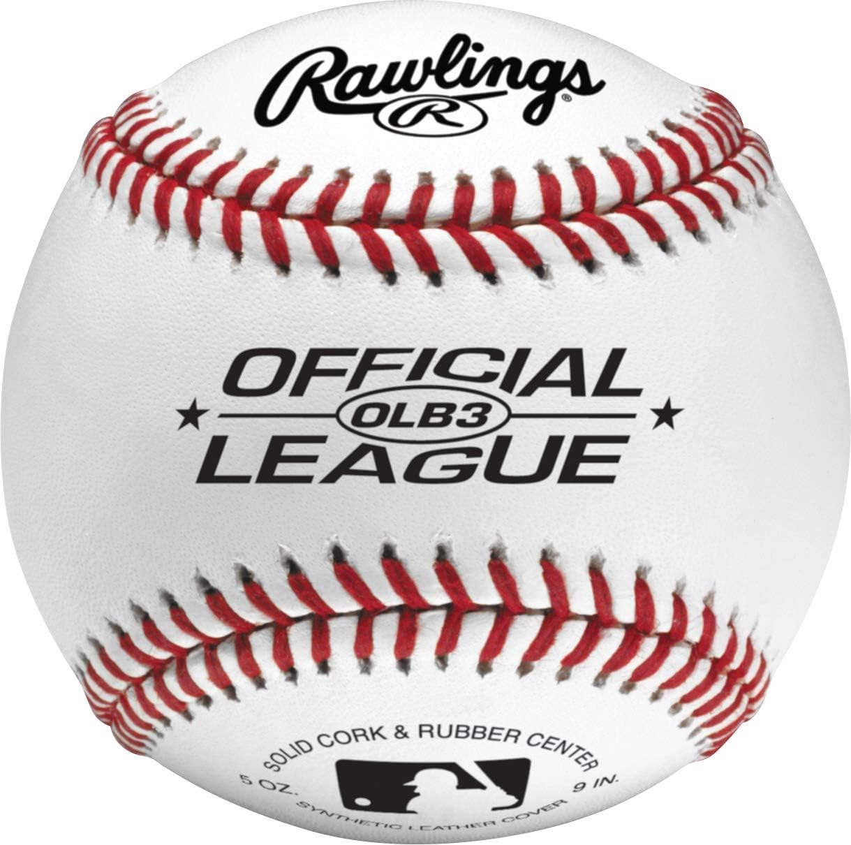 Official League Practice Baseballs – 12 Pack