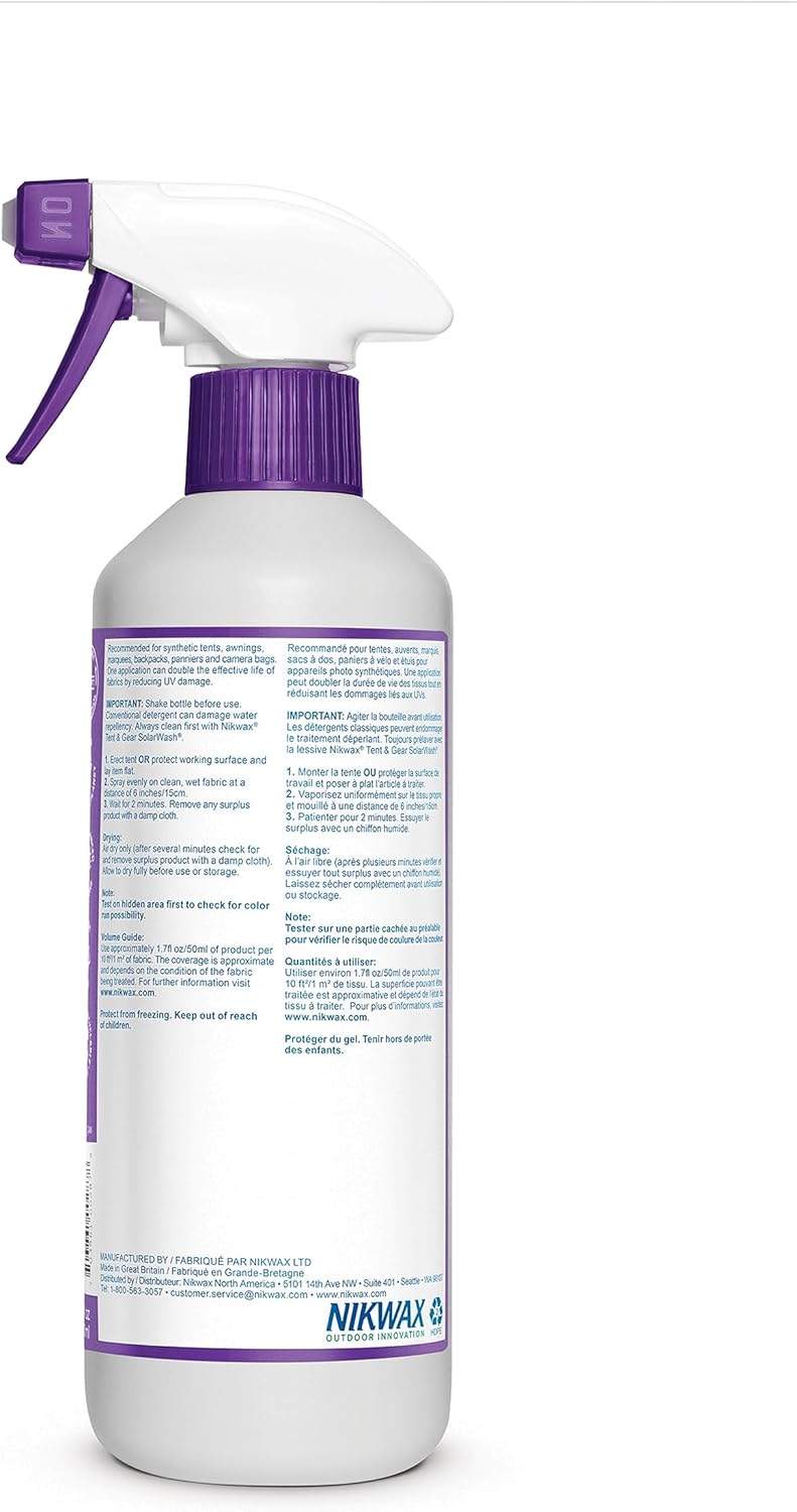 Tent & Outdoor Gear Waterproofing & UV Protection Spray