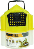 Flow-Through Live Bait Bucket with Carry Handle