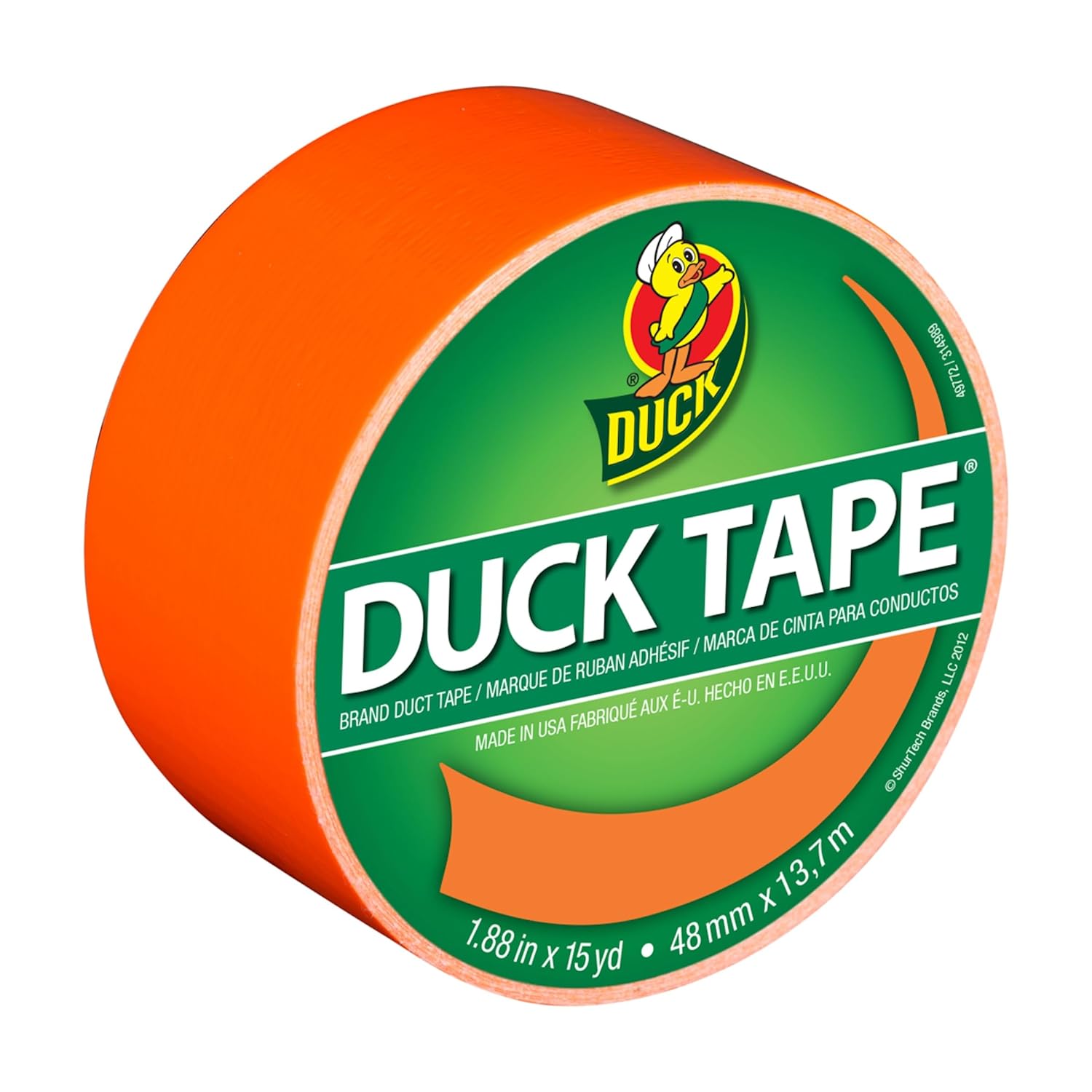 Neon Orange Duct Tape