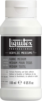 Acrylic Fabric Painting Medium – 4 oz