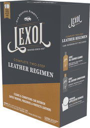 Lexol Leather Cleaner & Conditioner Kit – 2-Step, 16 Oz Each