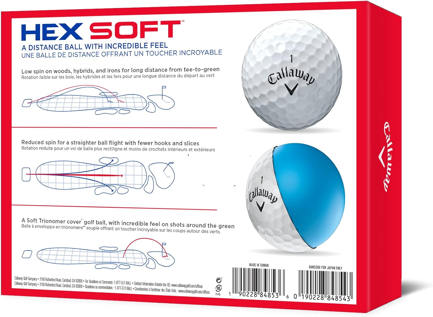 Soft Feel Distance Golf Balls