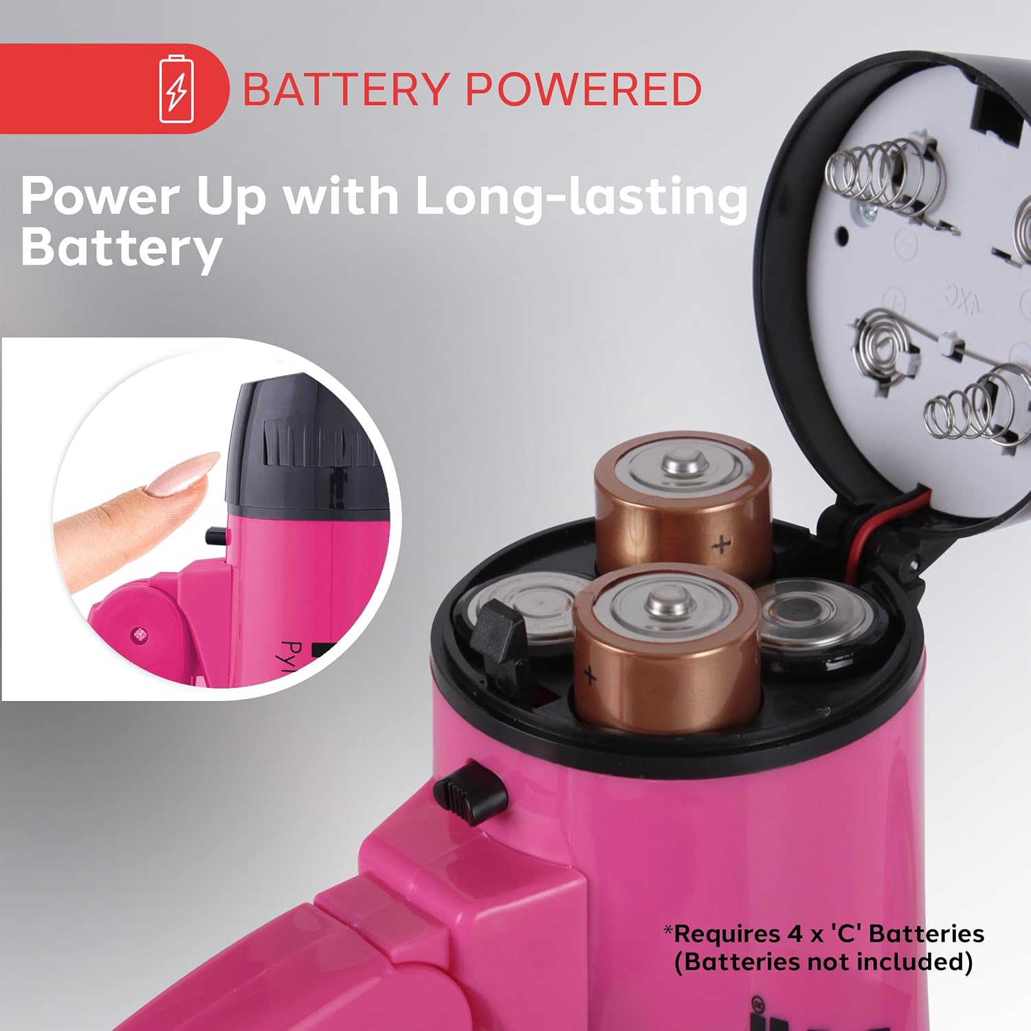 Portable Battery-Operated Megaphone Speaker