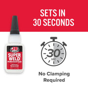 SuperWeld Clear Super Glue, 20g