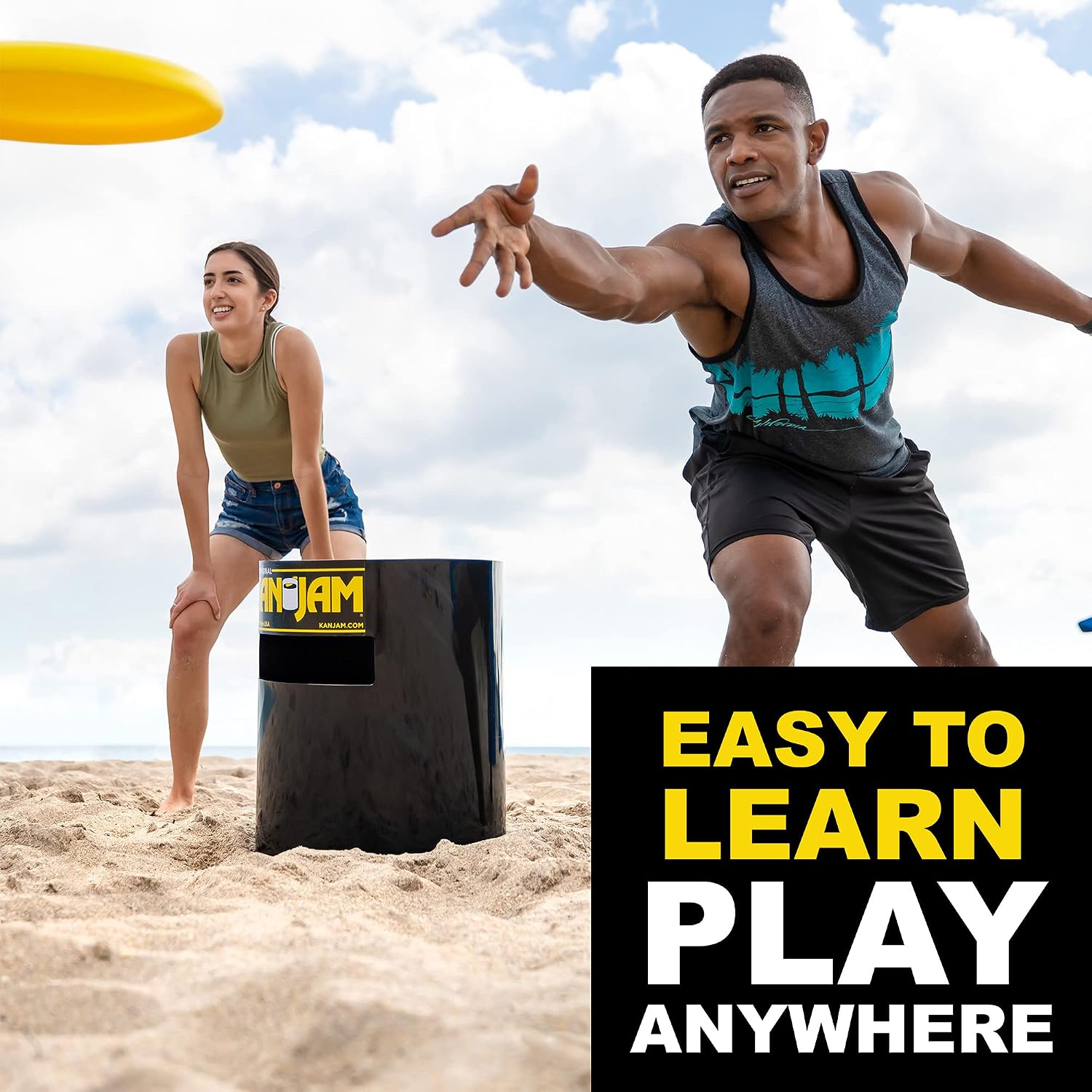 Outdoor Disc Toss Team Game